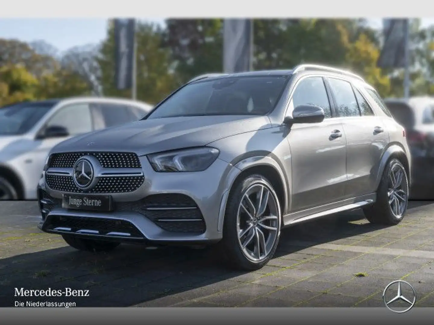 Mercedes-Benz GLE 350 d 4M AMG+360+MULTIBEAM+FAHRASS+STHZG+22" Silber - 2