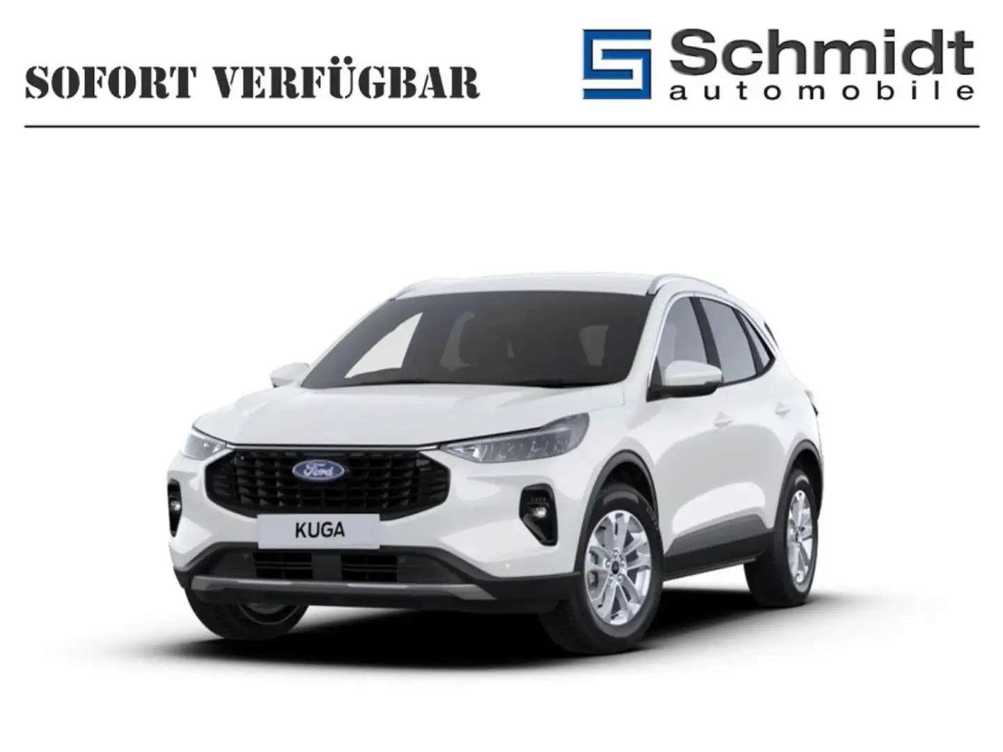 Ford Kuga Titanium 2,5L Duratec FHEV 180PS A FWD Weiß - 1