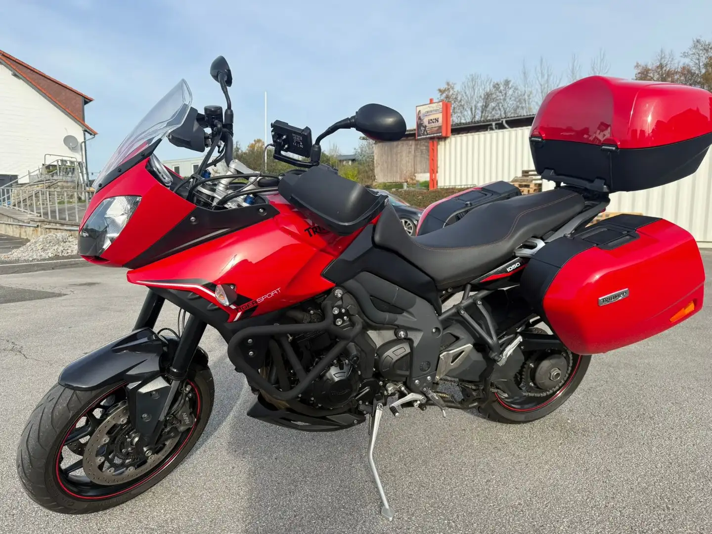 Triumph Tiger 1050 ABS 1. Hand Service - NEU Red - 2