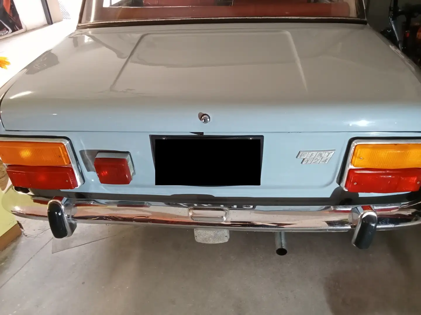 Fiat 124 Spider Berlina 1972 Bleu - 2
