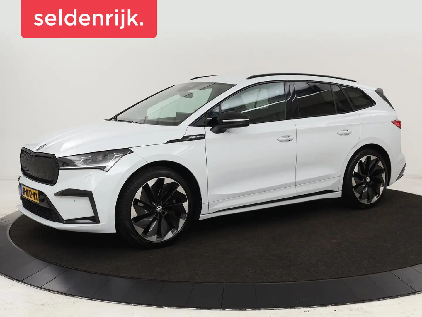 Skoda Enyaq iV 80 Sportline | Stoelverwarming | Adaptive cruis Wit - 1