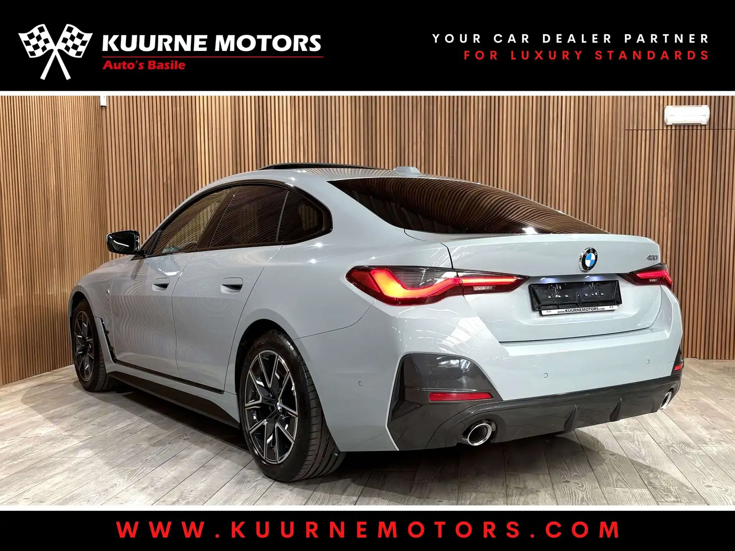 BMW 430 i GC M Pack Alu18\/Pano/Leder/Gps *1j garantie* Gris - 2
