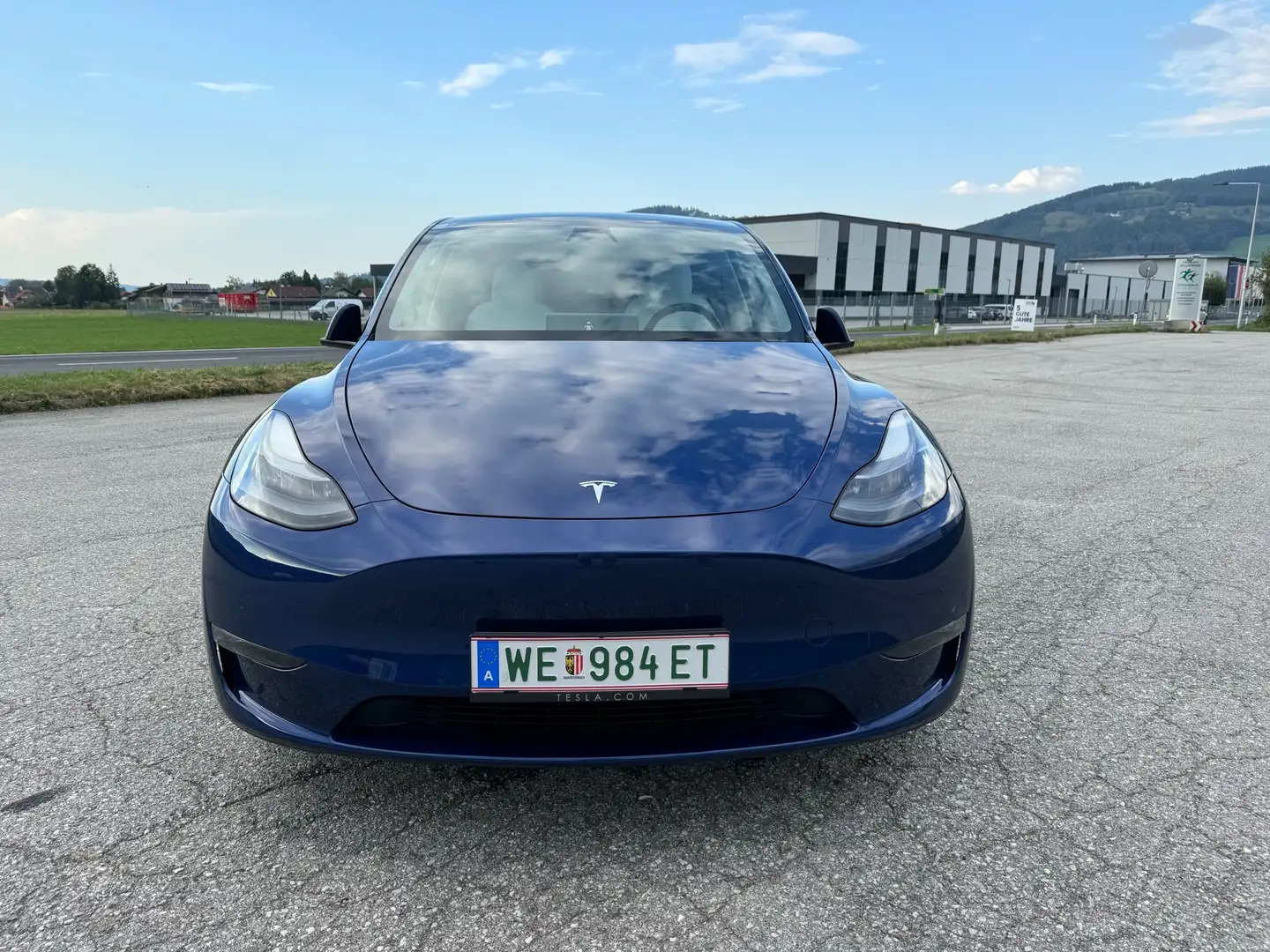 Tesla Model Y Model Y Long Range AWD 75kWh Blau - 1