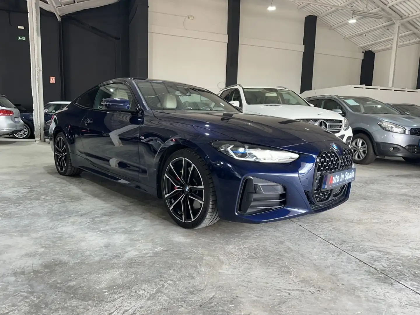 BMW 440 M440dA Coupé xDrive Bleu - 1