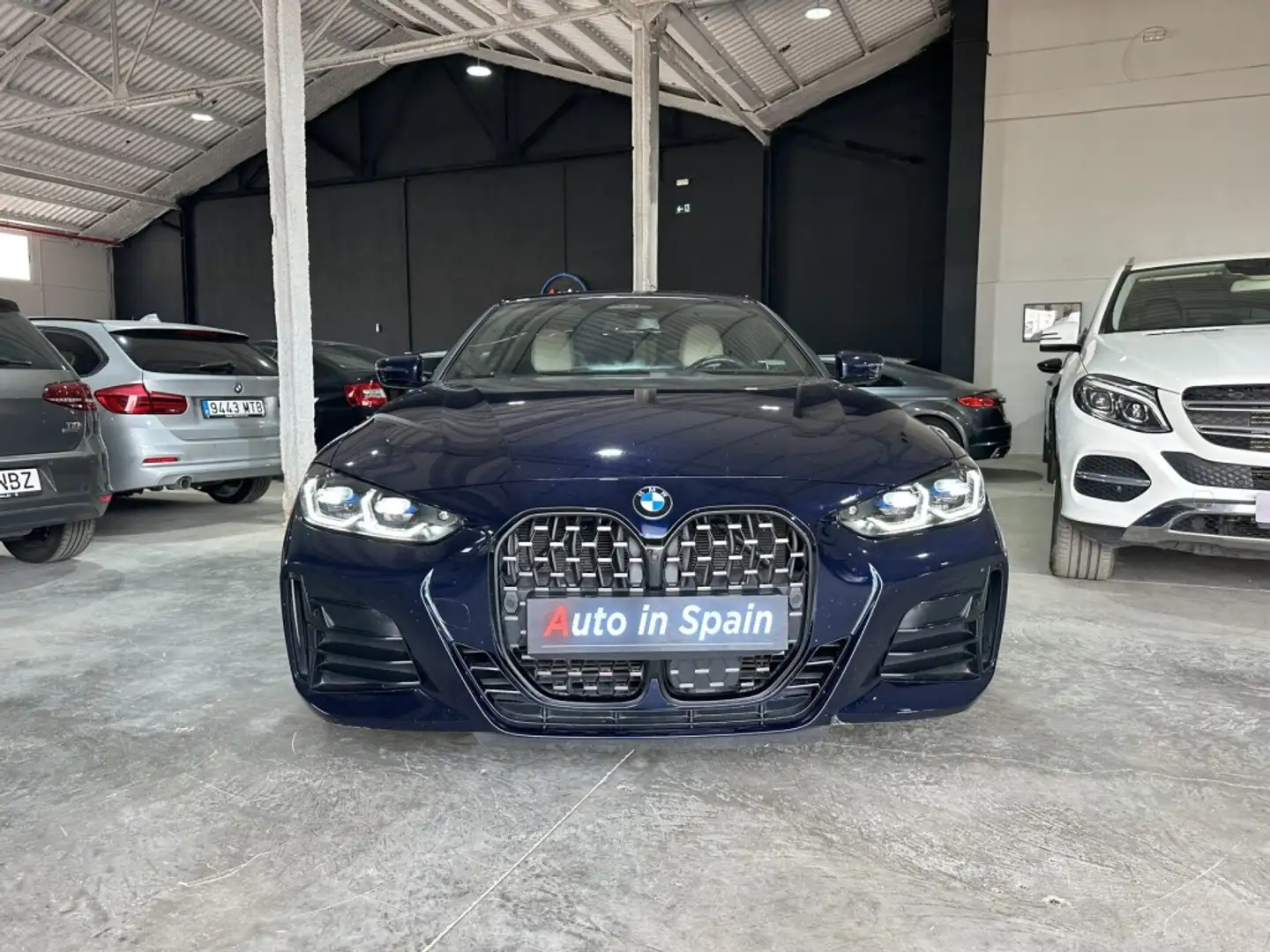 BMW 440 M440dA Coupé xDrive Bleu - 2