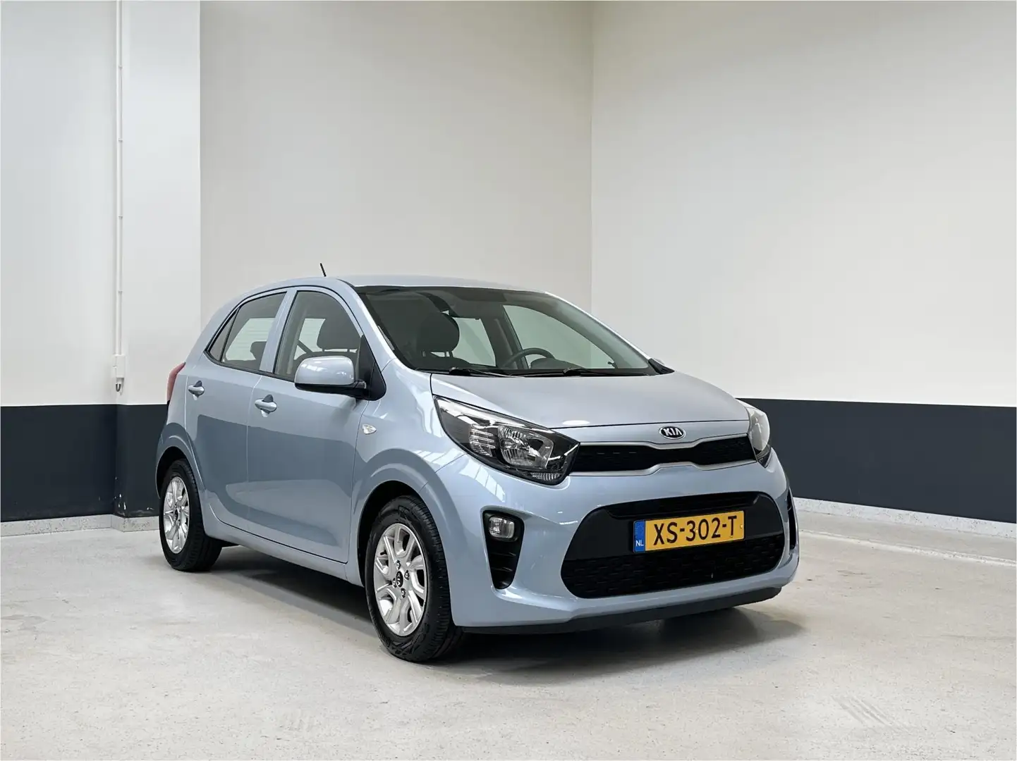 Kia Picanto 1.0 CVVT EconomyPlusLine |Bluetooth | NL |1 Eig| C Blauw - 1