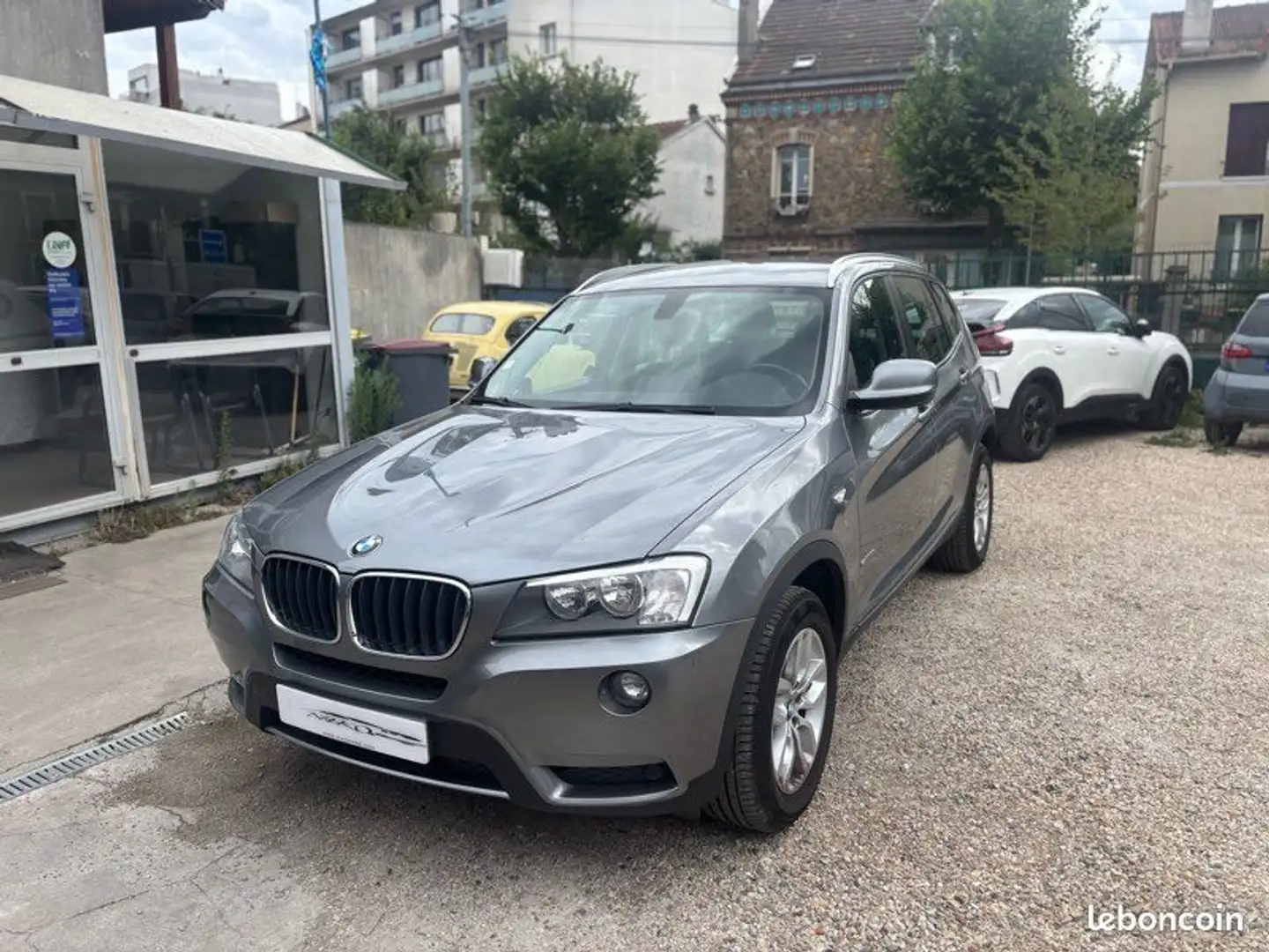 BMW X3 (f25) sdrive18d 143 luxe bva8 Gris - 1