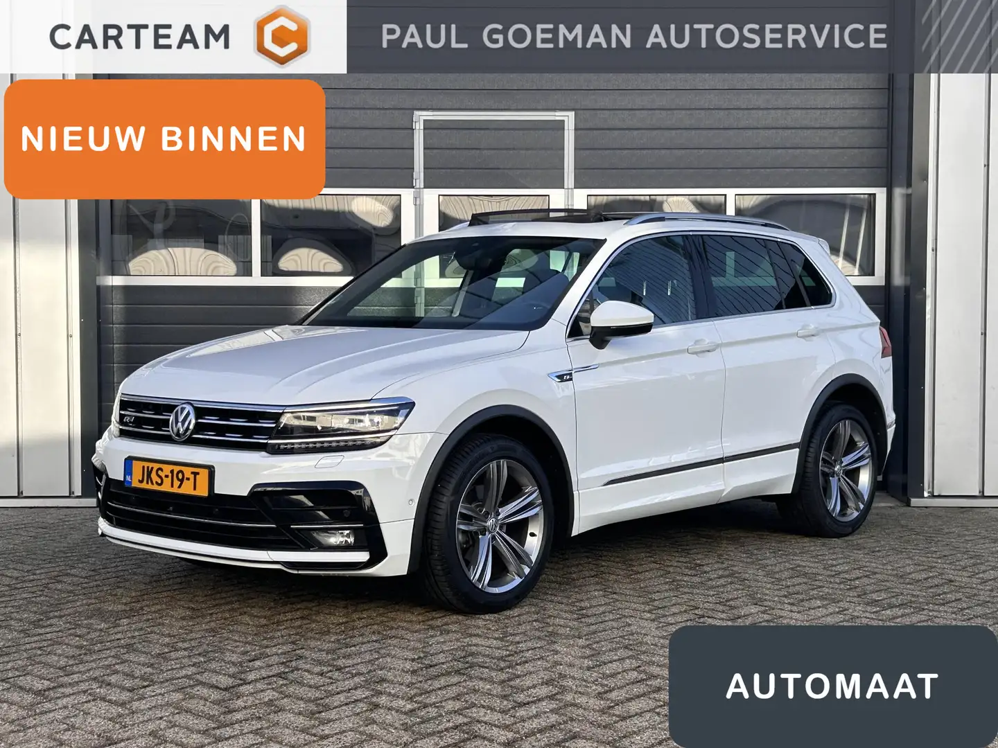 Volkswagen Tiguan 1.4 TSI 4Motion Highline | R Line | Pano | Leer | Wit - 1