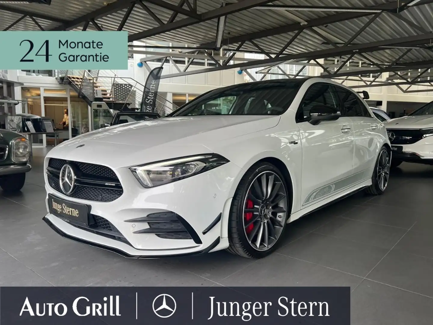 Mercedes-Benz A 35 AMG A 35 4M Edition 55 Aero RIDE Pano Burm 360 Distr Alb - 1