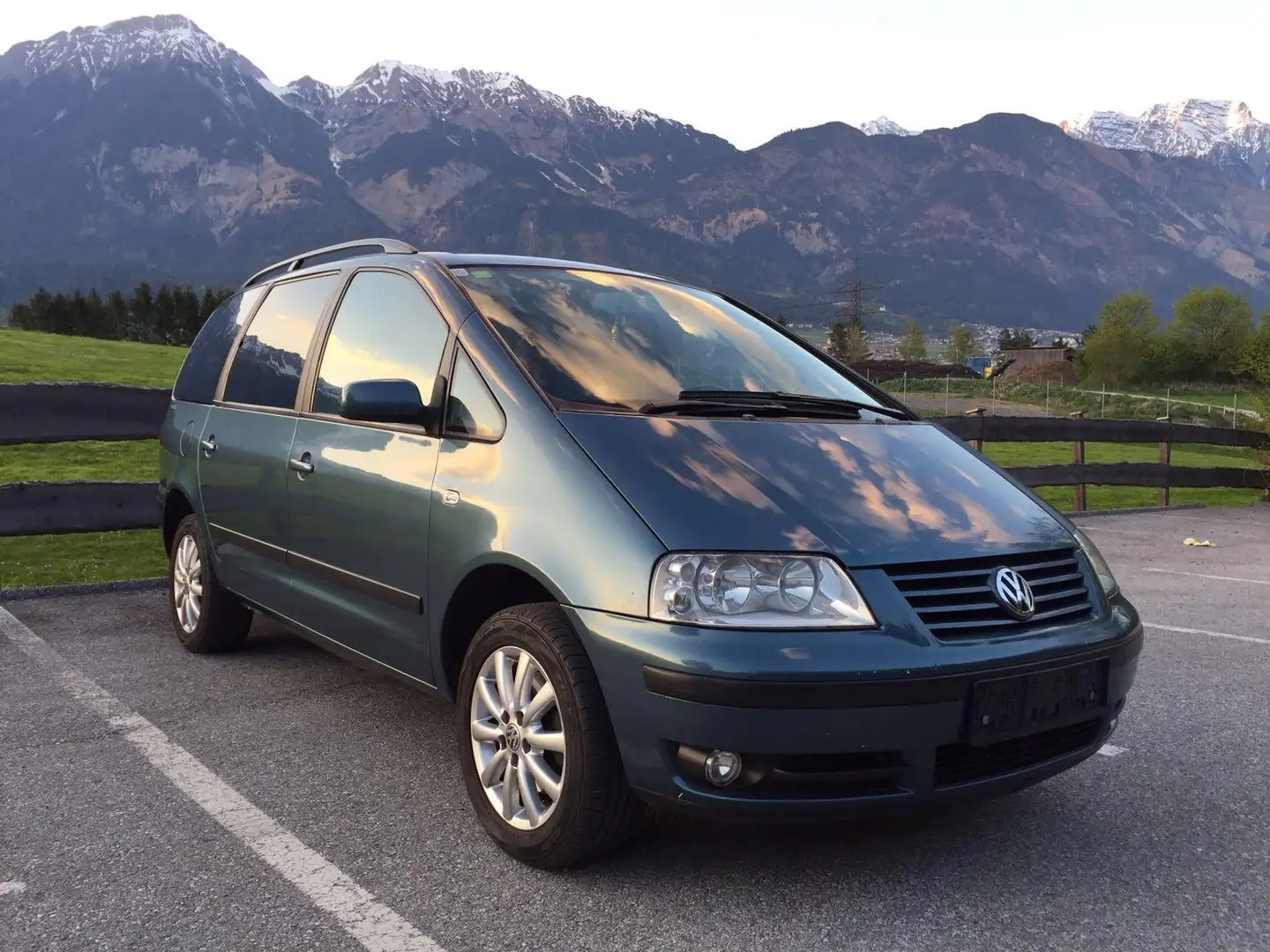 Volkswagen Sharan 1.9 TDI ASZ 6-GANG Comfortline Blau - 1