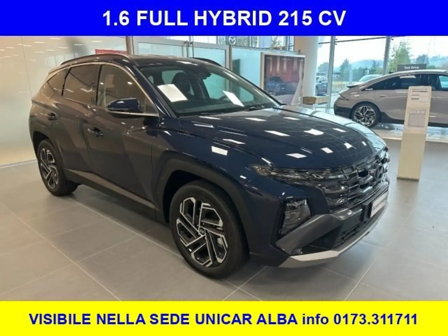 Hyundai TUCSON Tucson 1.6 hev Exellence 2wd auto Blu/Azzurro - 2