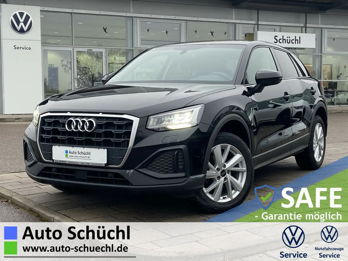 Audi Q2 1.5 35 TFSI S-tronic LED+KAMERA+EL.HECK+ACC+S Schwarz - 1