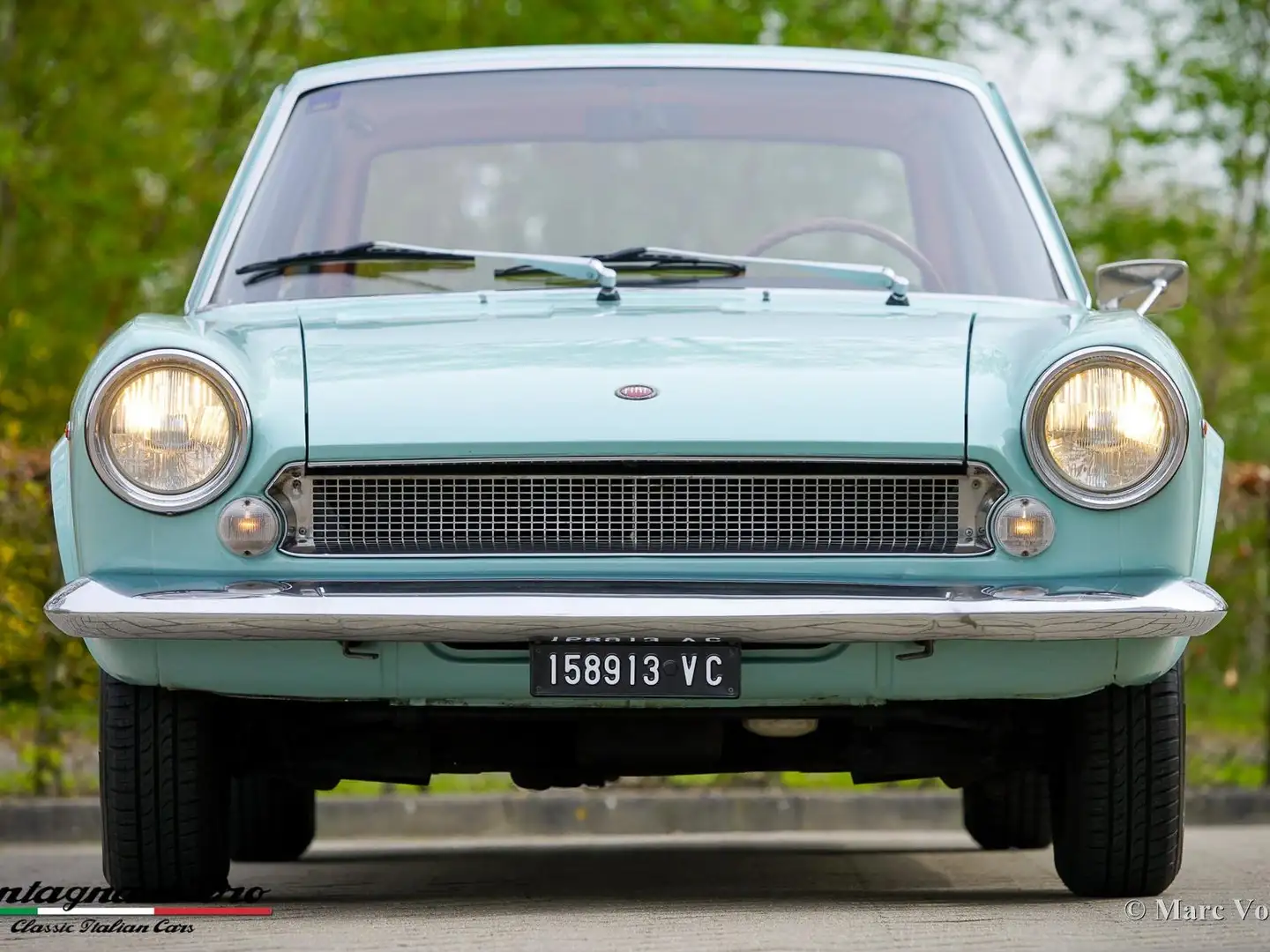 Fiat 124 Coupè 124 Sportcoupé AC Bleu - 1