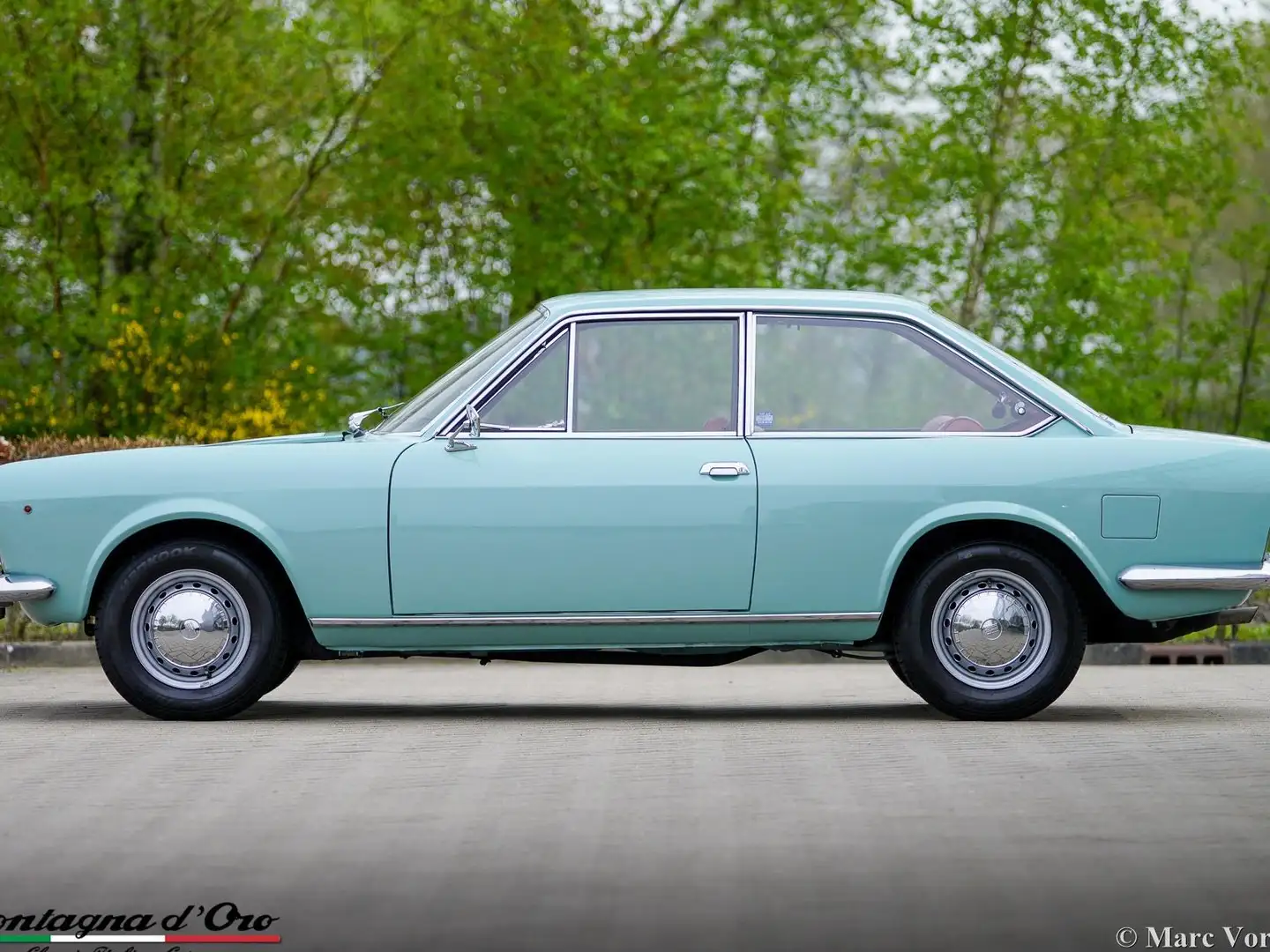 Fiat 124 Coupè 124 Sportcoupé AC Bleu - 2
