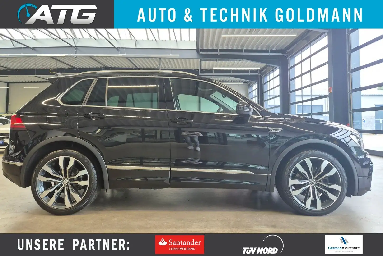 Volkswagen Tiguan TIGUAN 2.0 TSI R-LINE 4M LEDER NAVI LED PANO ACC Czarny - 1