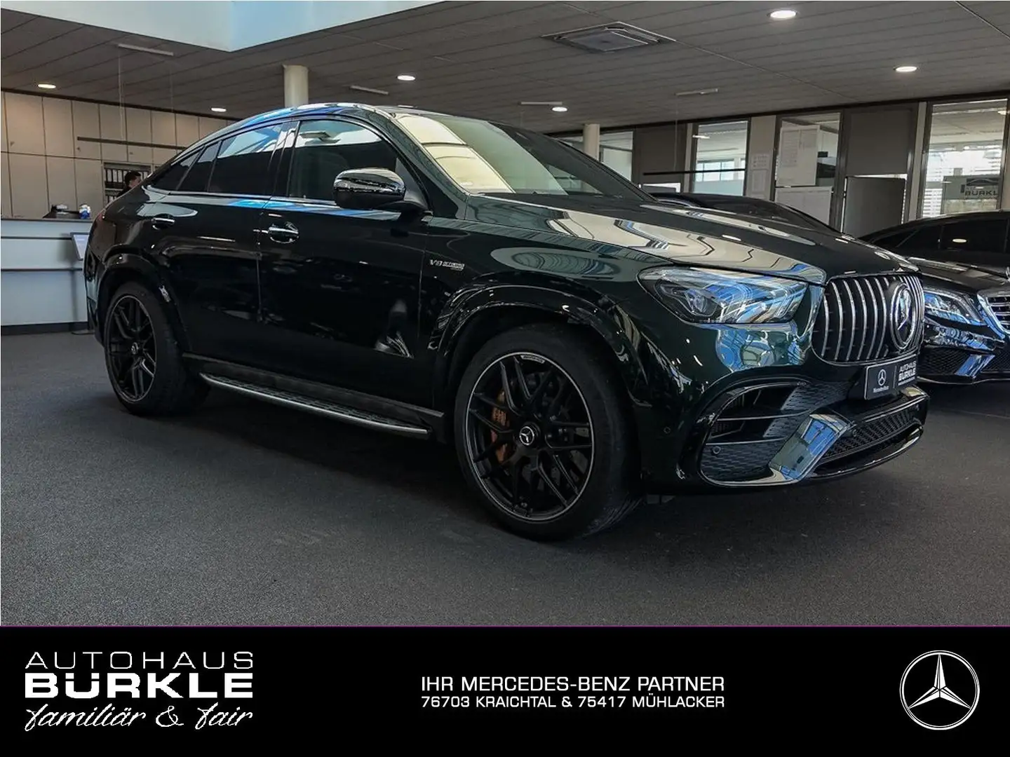 Mercedes-Benz GLE 63 AMG AMG GLE 63S 4M,Night,Memo,Pano,HUD,360,Distr,KEY Zöld - 1