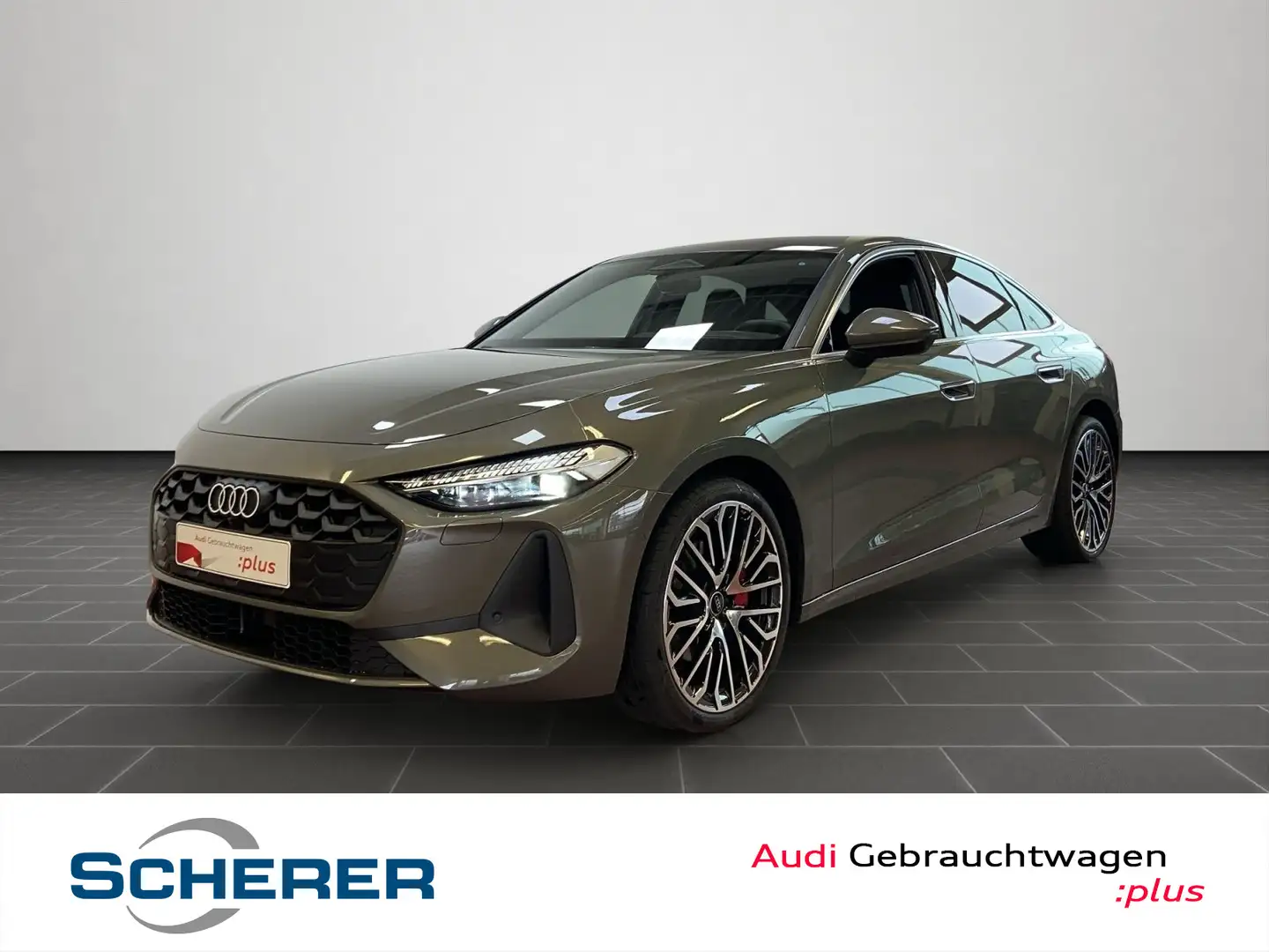 Audi A5 TFSI qu. S tronic Mtrx.B&O,HUD Grau - 1