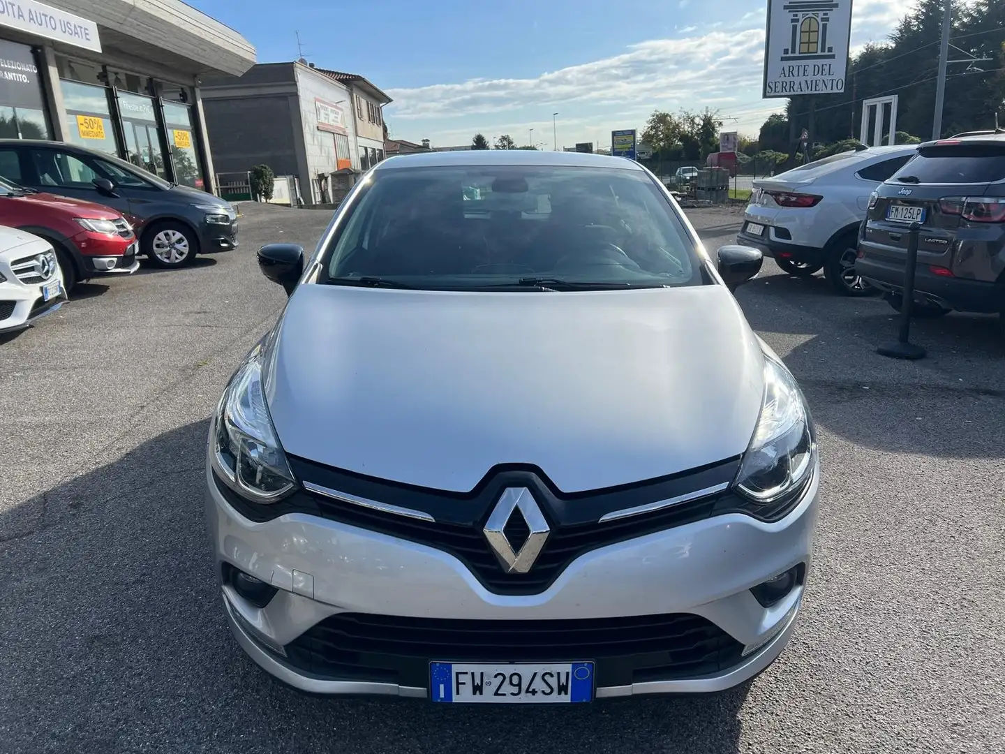 Renault Clio 1.5 dci Moschino Intens 75cv*OK NEOPATENTATI E6 Argento - 2