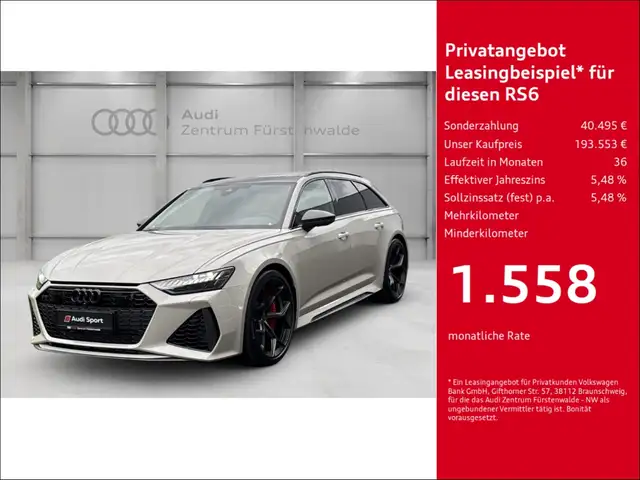 Audi RS6 Avant quat. performance+RSDynamikPl+RSSportauspuff