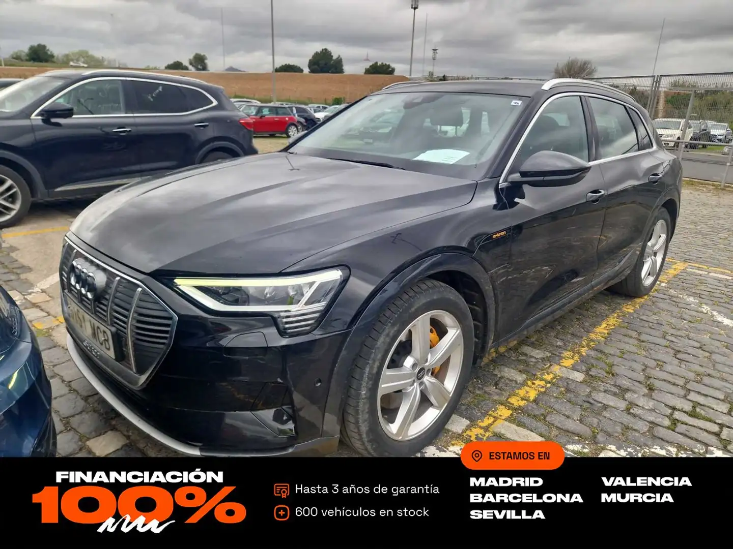 Audi e-tron 55 quattro Advanced Zwart - 1