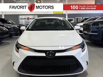 White 2020 Toyota Corolla LE FWD Sedan Front-Wheel Drive Continuously Variable Transmission