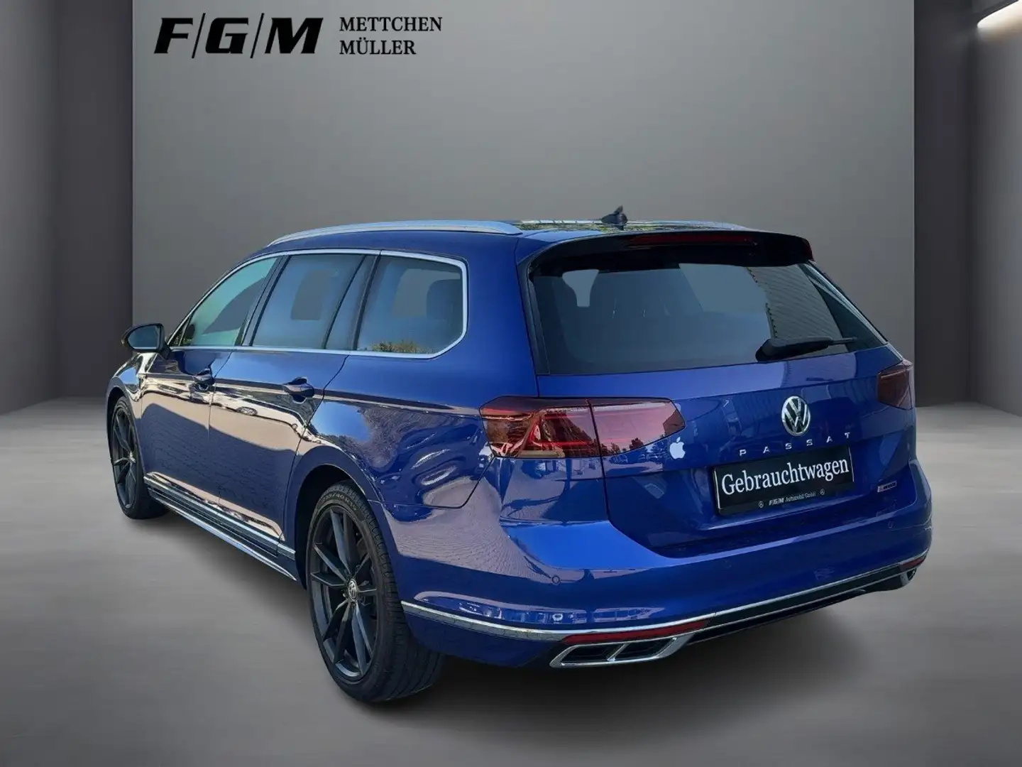 Volkswagen Passat Variant 2.0 TDI 4M Elegance Standhz|AHK Bleu - 2