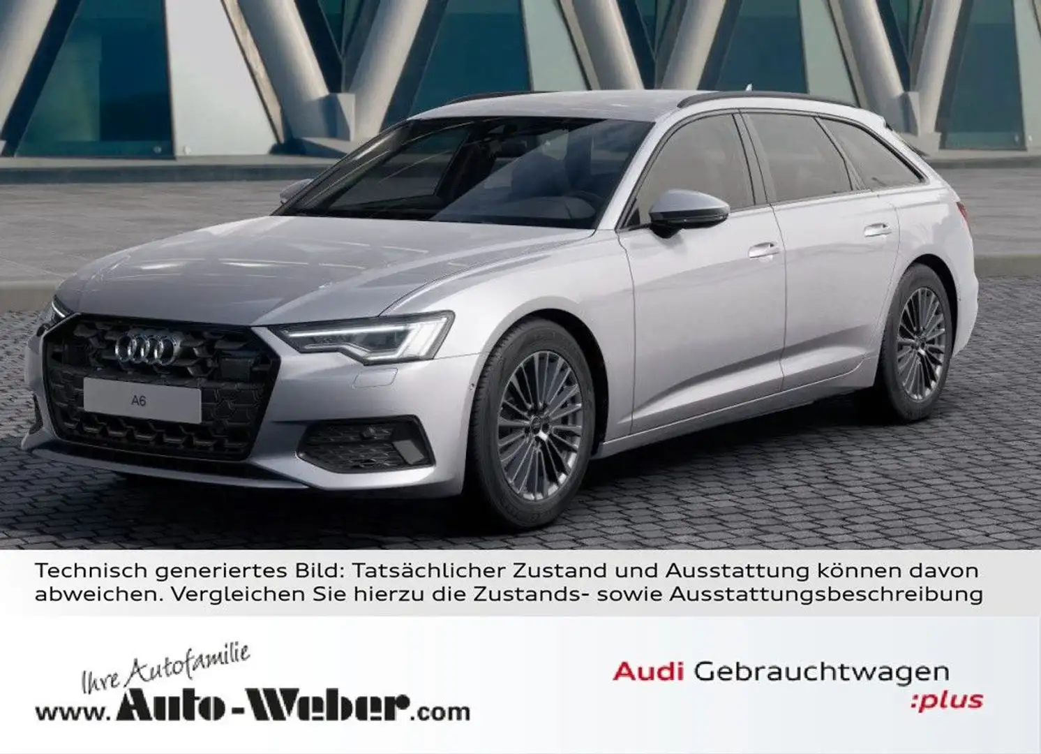 Audi A6 Avant 45TFSI S-t BLACK MATRIX MEMORY AHK TOUR Silber - 1