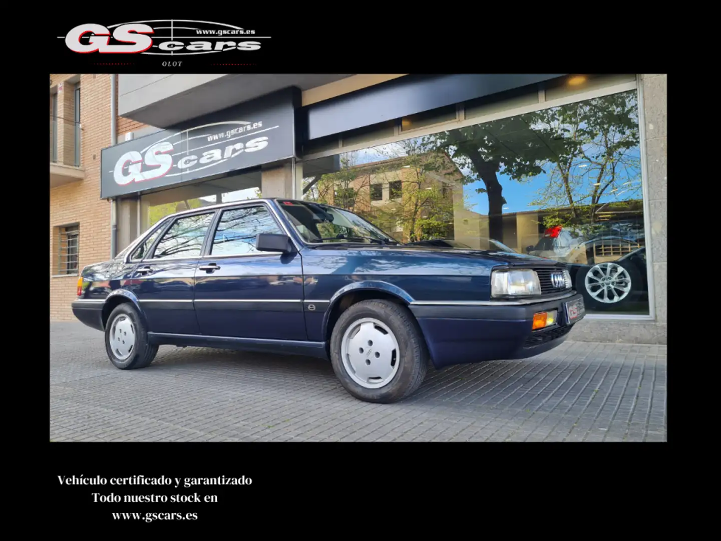 Audi 90 2.2 CD Modrá - 1