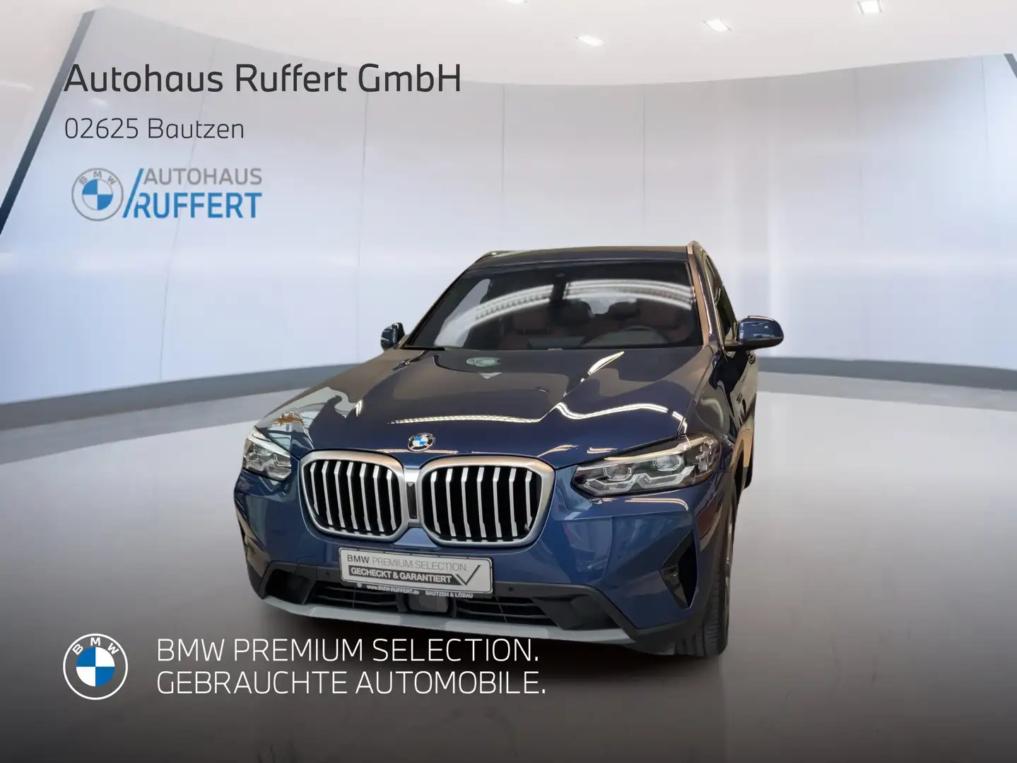 BMW X3 xDrive20d ZA HiFi DAB LED WLAN Pano.Dach Shz Blau - 1
