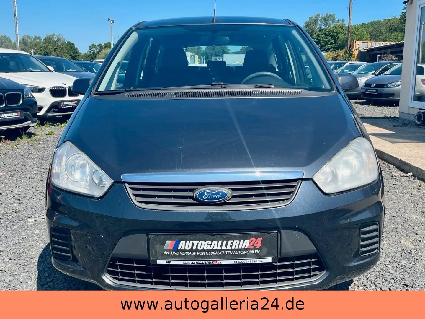 Ford C-Max C-MAX 1.6 Style Klima TÜV 03/2026 AllWetter AHK Gris - 2