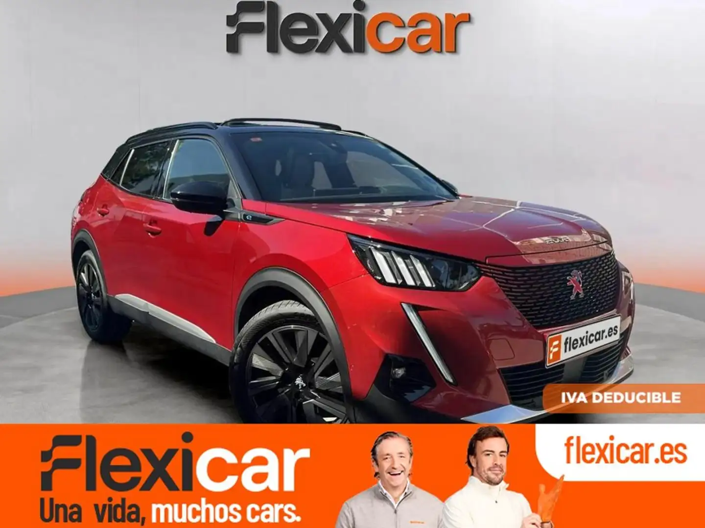 Peugeot 2008 Eléctrico Active Rouge - 1