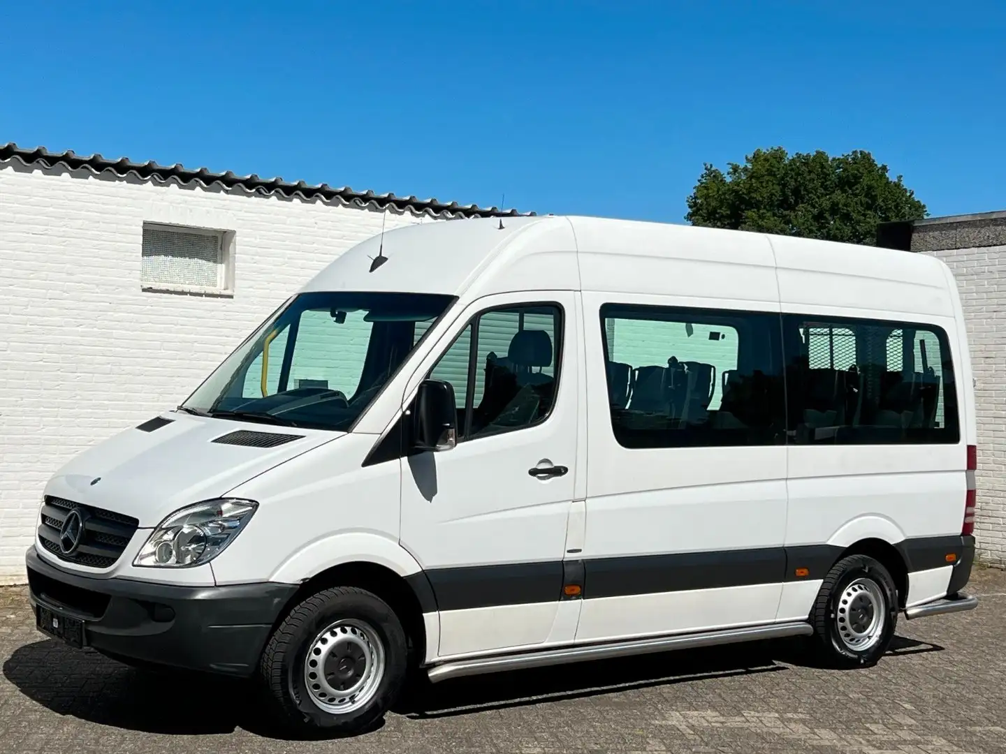 Mercedes-Benz Sprinter 313 Cdi 9 Sitze Rollstuhllift Klima Eu5 Weiß - 1