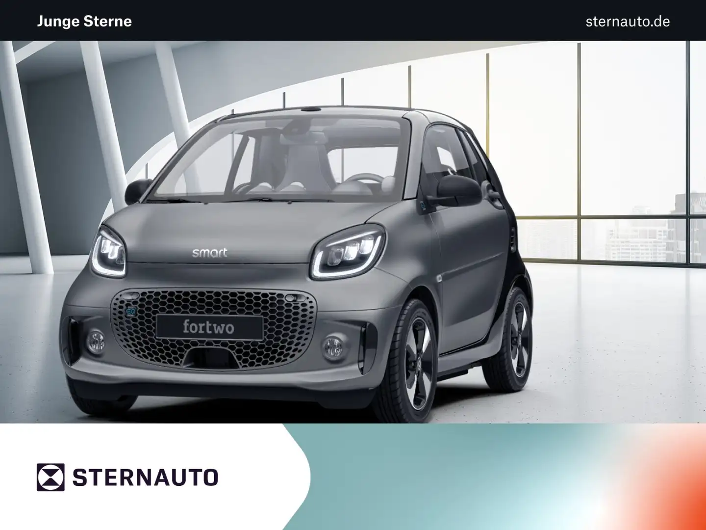 smart forTwo smart EQ fortwo cabrio Exclusive WinterPak Gris - 1