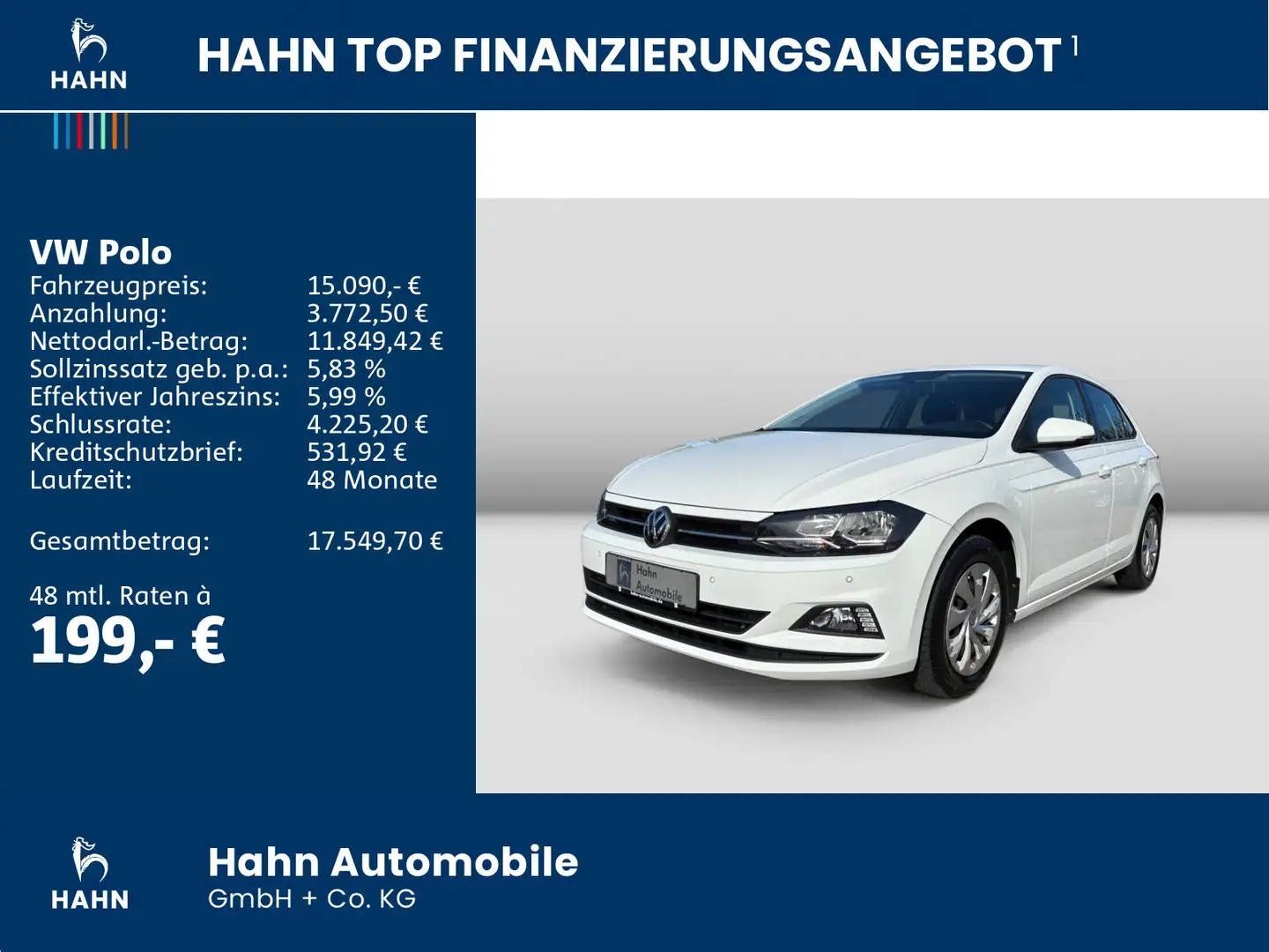 Volkswagen Polo 1.6TDI Comfortline Navi Sitzh ACC PDC USB Weiß - 2