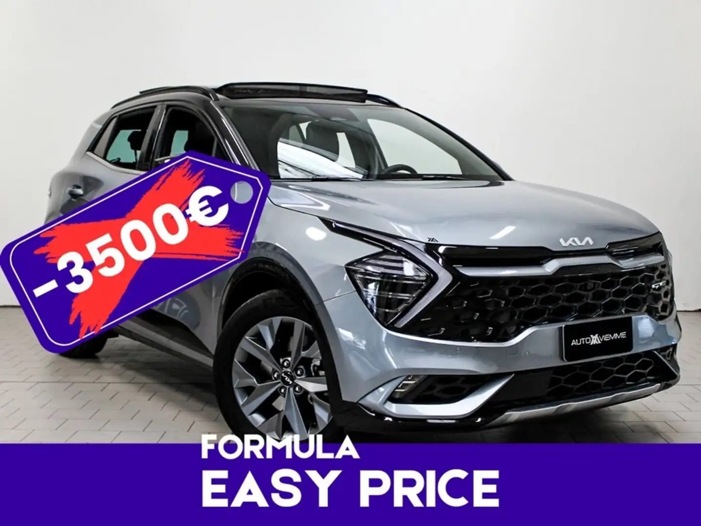 Kia Sportage Sportage 1.6 tgdi hev GT-line Sunroof Pack auto Silber - 1