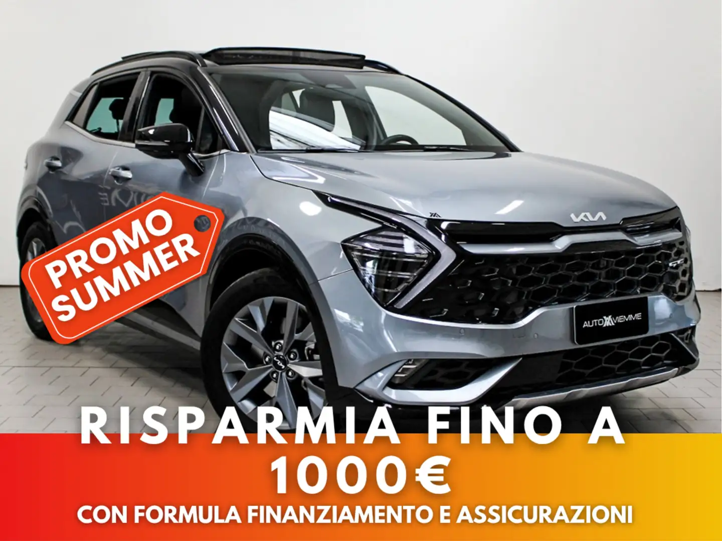 Kia Sportage Sportage 1.6 tgdi hev GT-line Sunroof Pack auto srebrna - 1