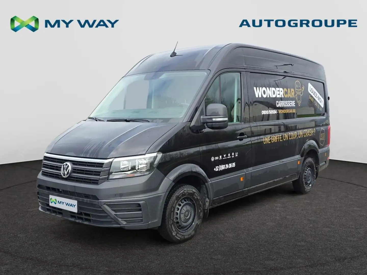 Volkswagen Crafter 2.0 TDI 140cv DSG L3H3 Gris - 1