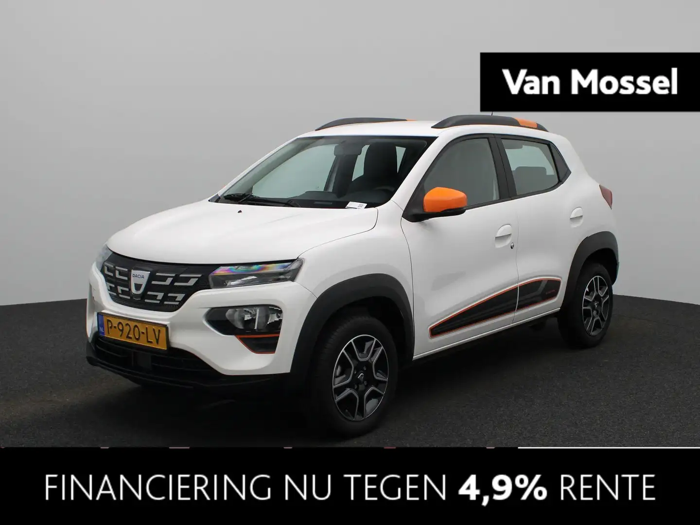 Dacia Spring Comfort Plus 27 kWh 45PK | Navigatie | Achteruitri Blanc - 1