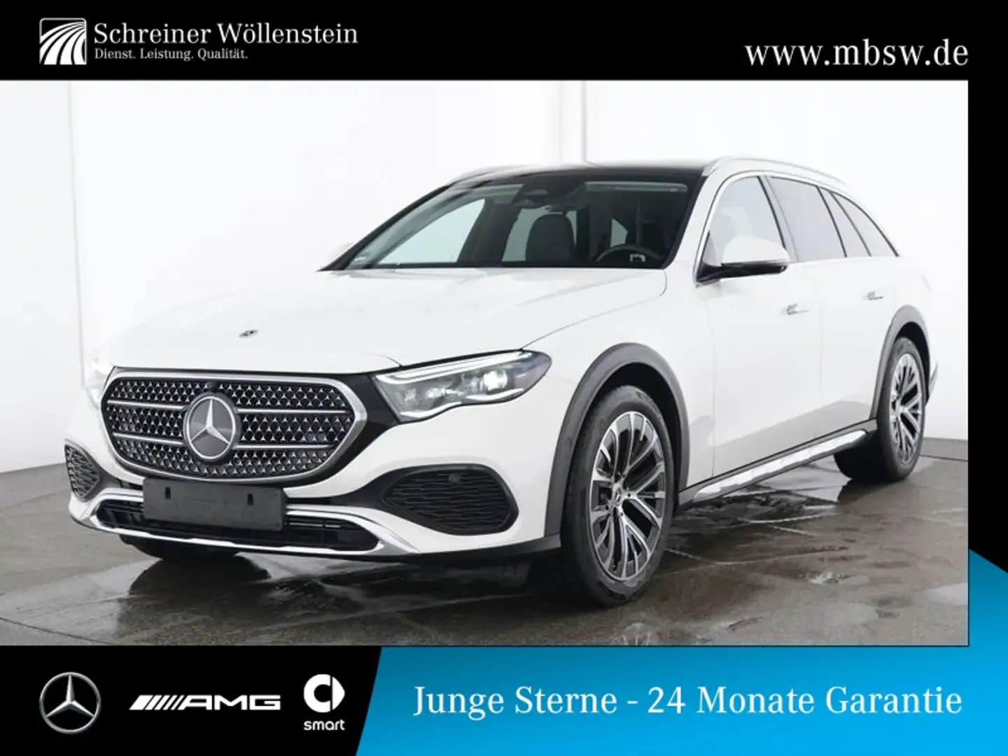 Mercedes-Benz E 220 d 4M T All-Terrain Pano*AHK*AIR*DigL*DISTR Weiß - 1