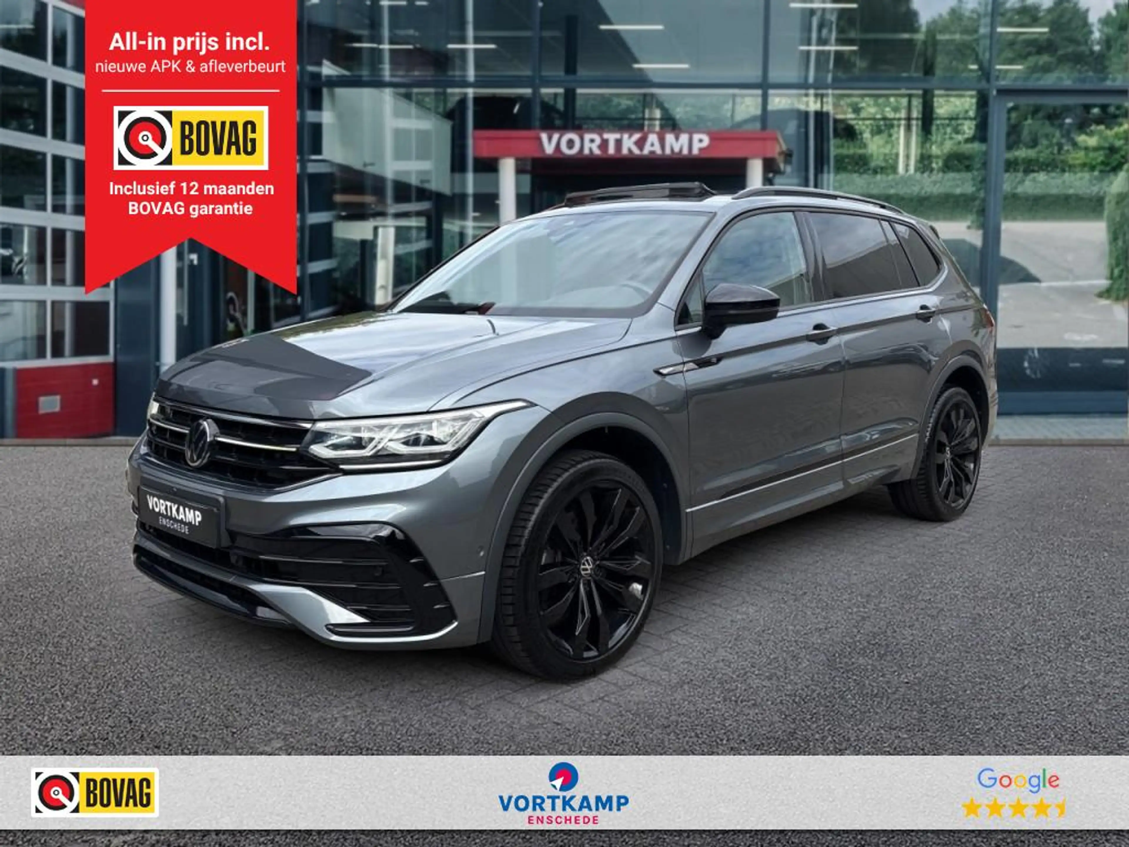 Volkswagen Tiguan Allspace 2.0 TSI 4M R-LINE 7P. LEDER/PANO-DAK/TREKHAAK/STAN