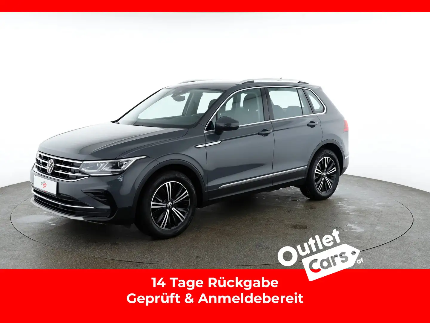 Volkswagen Tiguan Elegance TDI DSG Gris - 1