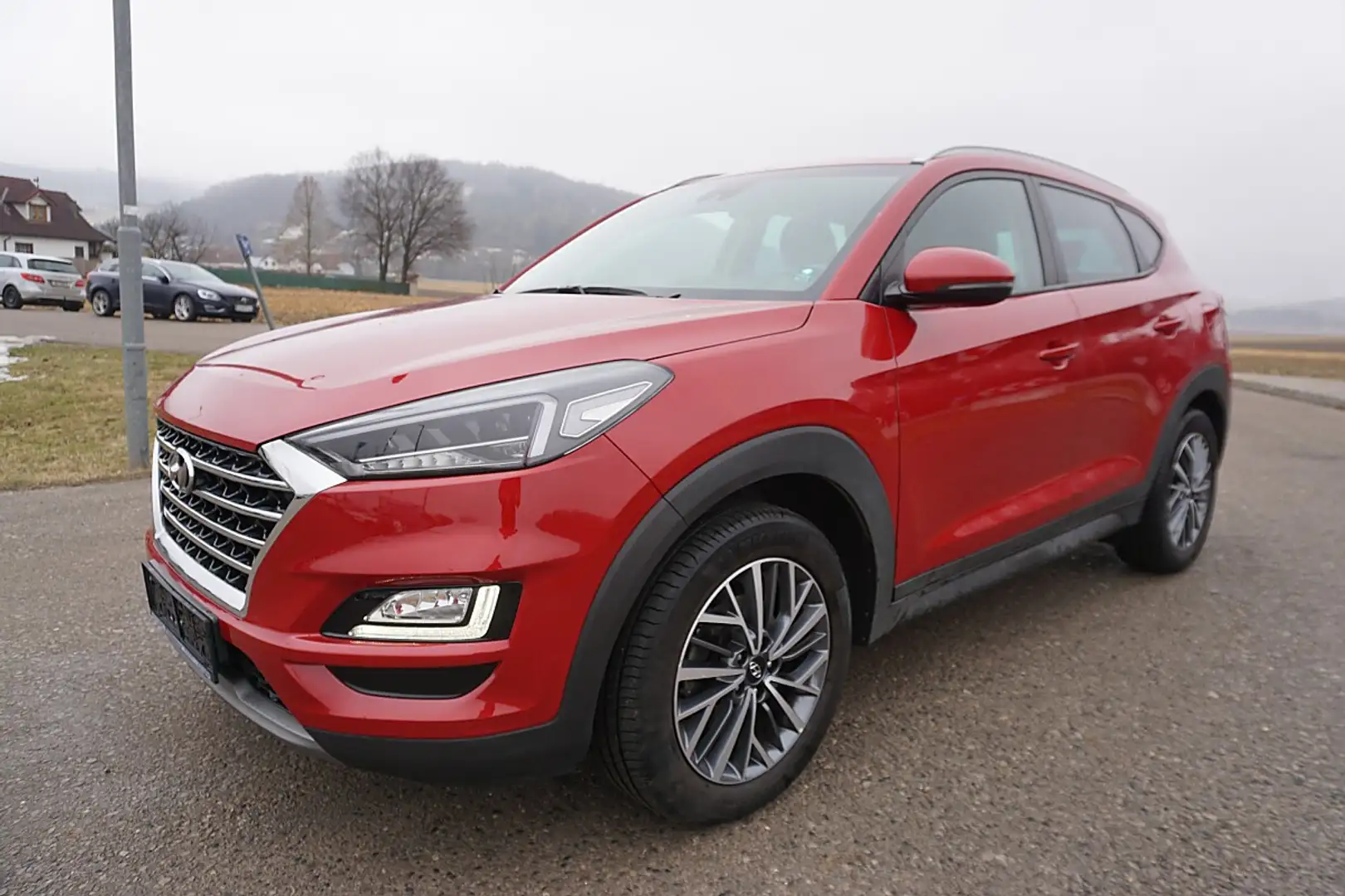 Hyundai TUCSON Tucson 1,6 T-GDI 4WD Level 4 DCT Aut. Rouge - 2