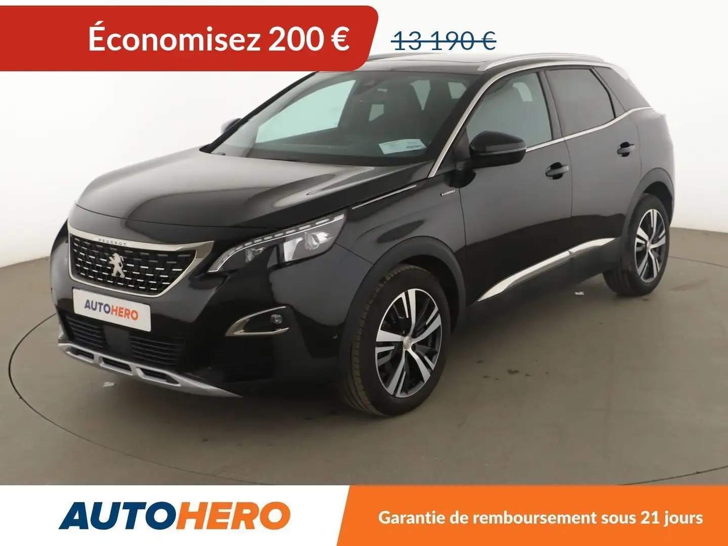 Peugeot 3008 1.2 PureTech GT Line Noir - 1