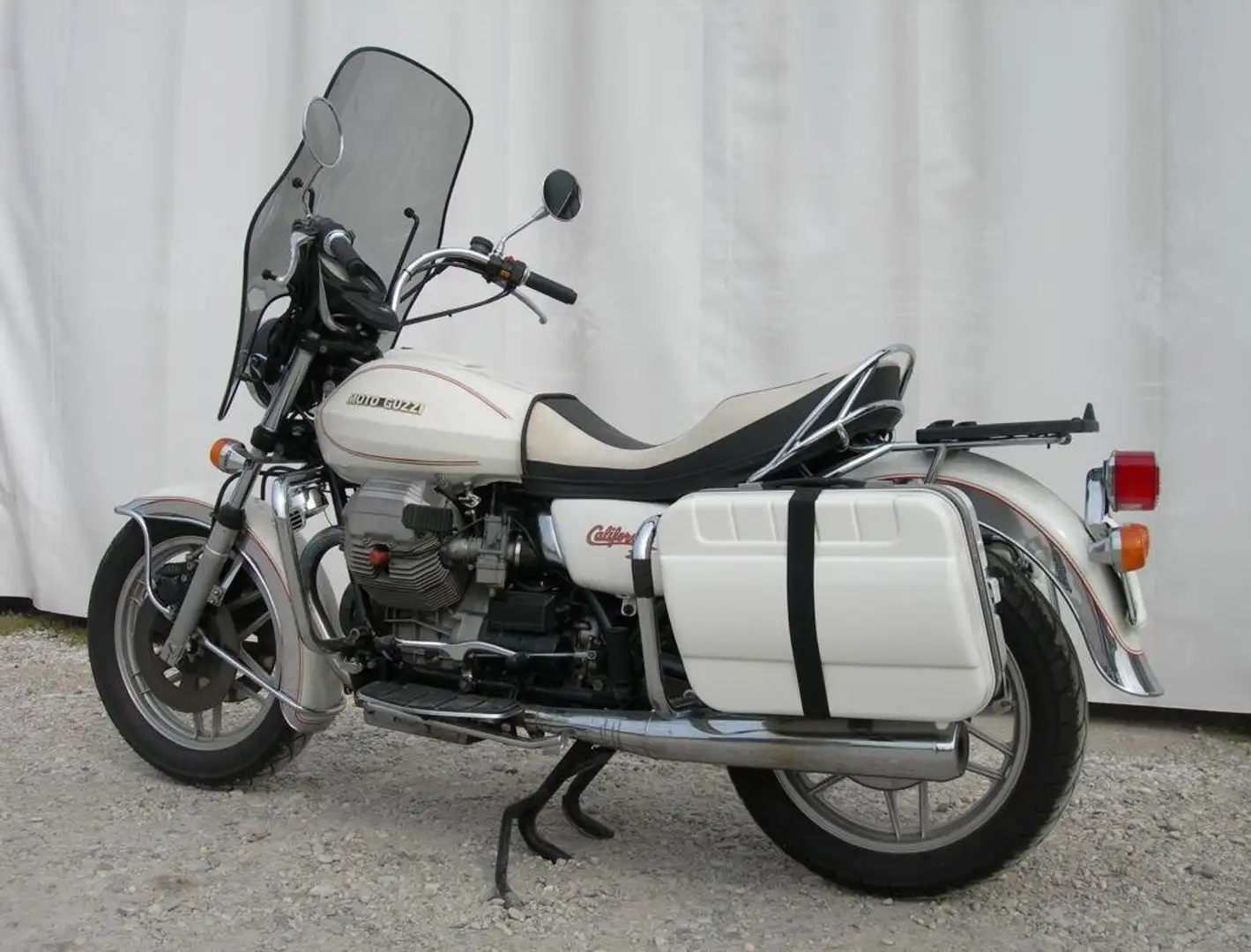 Moto Guzzi California 1000 II Blanc - 2