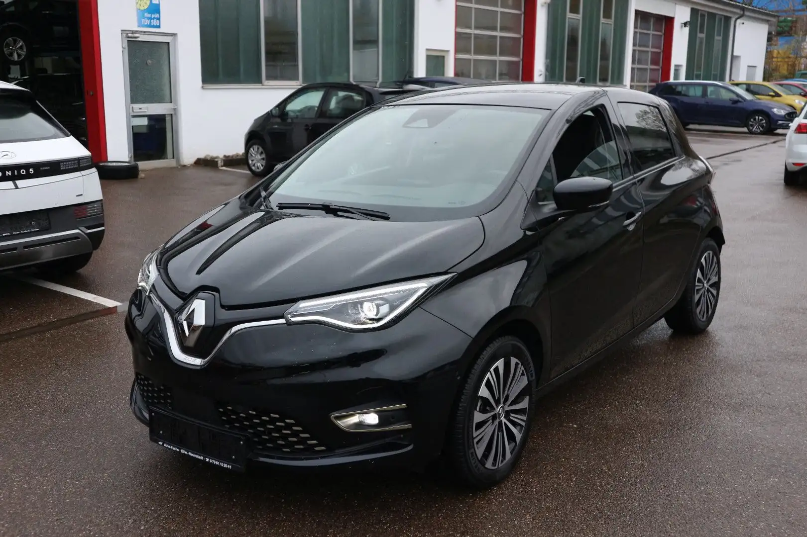 Renault ZOE Iconic 52kWh CCS ALU Kamera Led Teilleder Чорний - 1