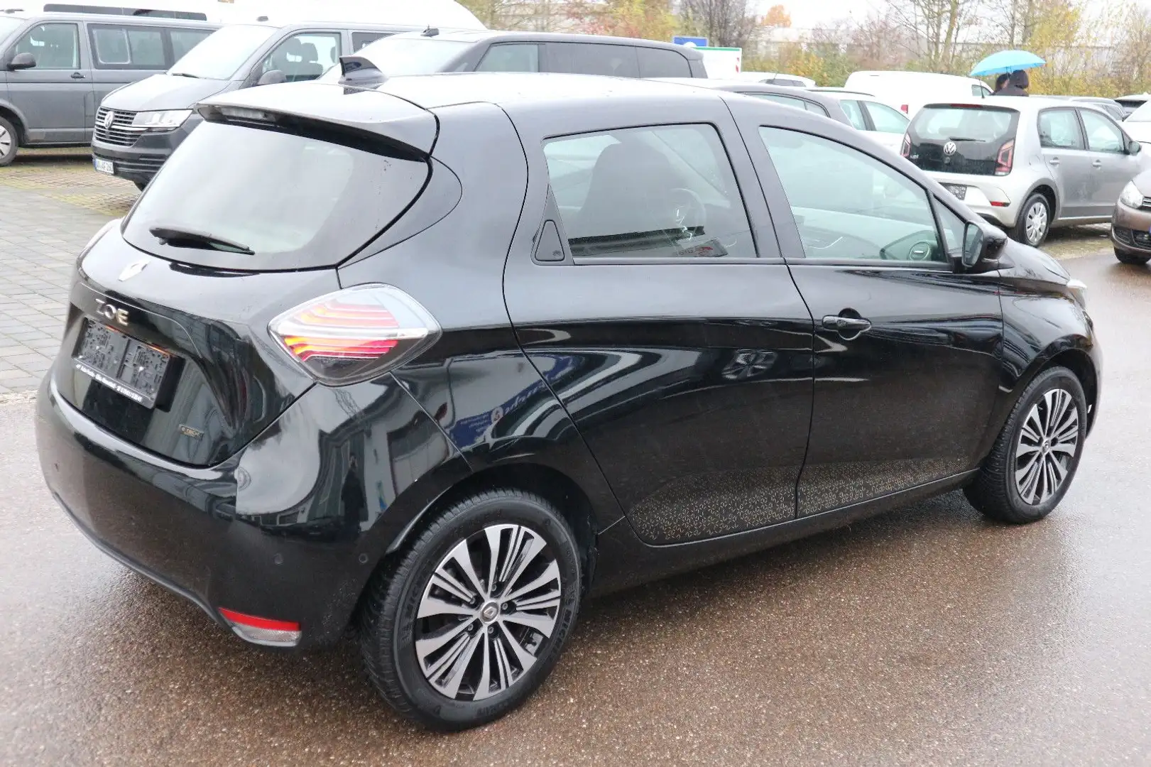 Renault ZOE Iconic 52kWh CCS ALU Kamera Led Teilleder Чорний - 2