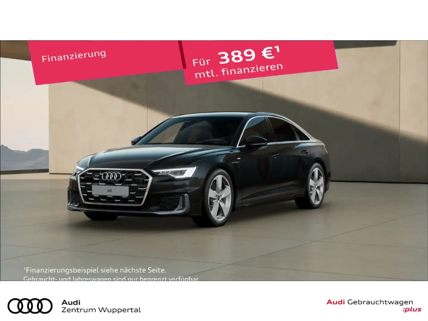 Audi A6 Limousine 50 TDI QUATTRO S-LINE ACC HEADUP AHK MAT Schwarz - 1