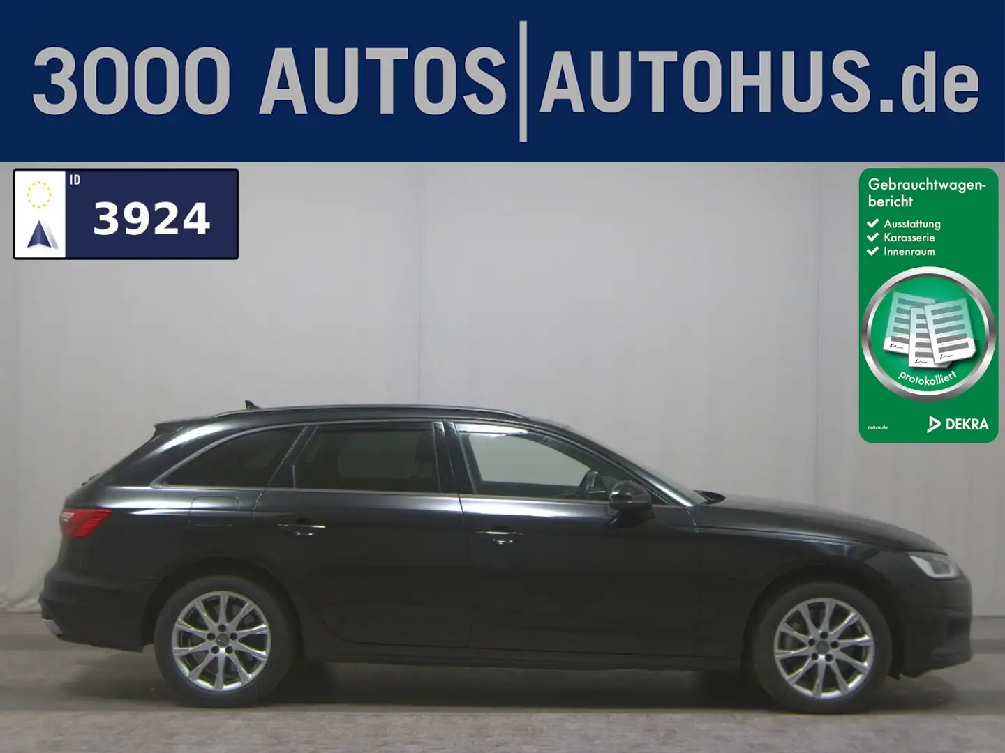 Audi A4 Avant 45 TDI Qu. Leder Sportsitze Navi+ AHK Schwarz - 1
