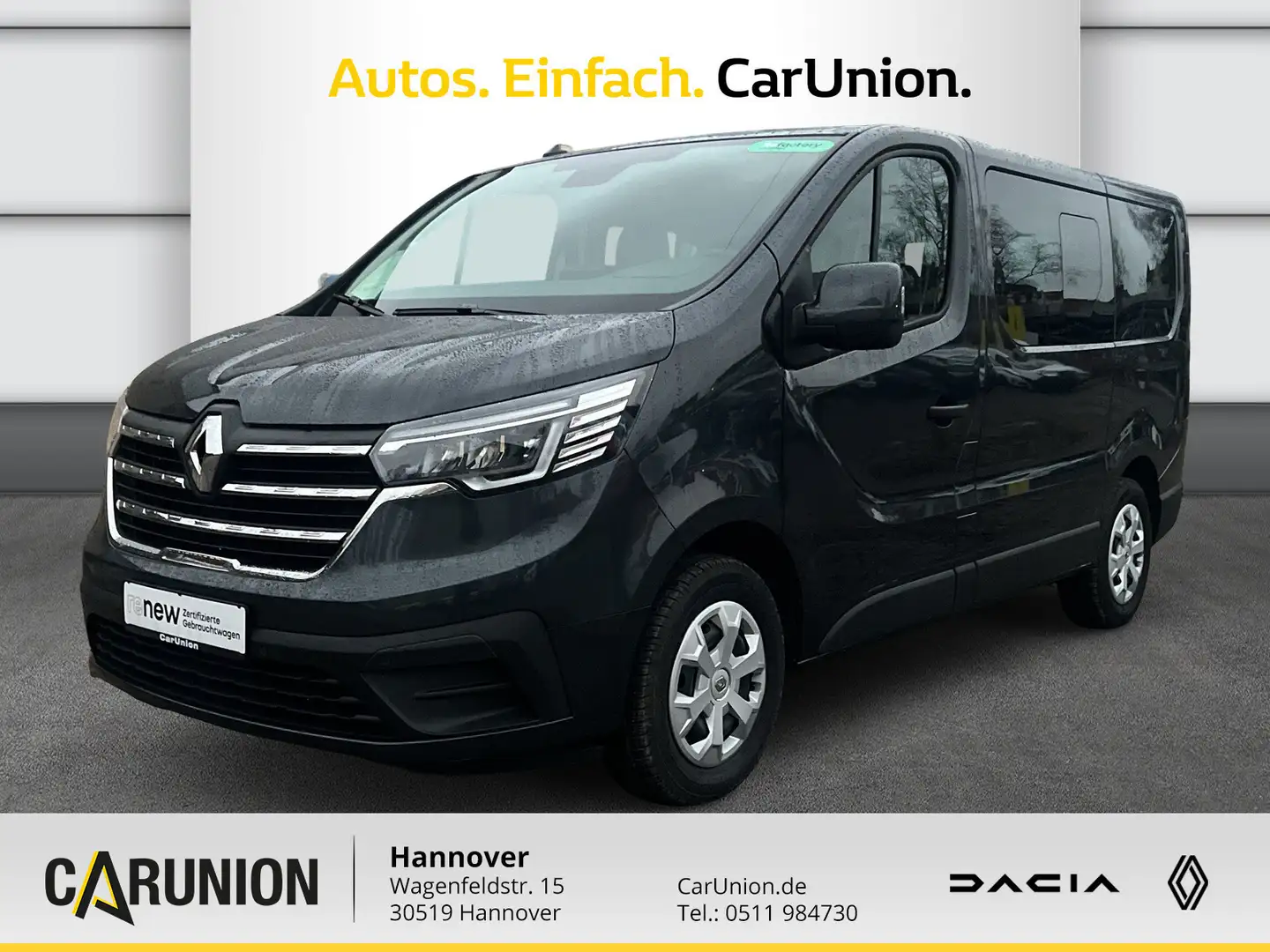 Renault Trafic Pkw Life Blue dCi 150 EDC Grau - 1
