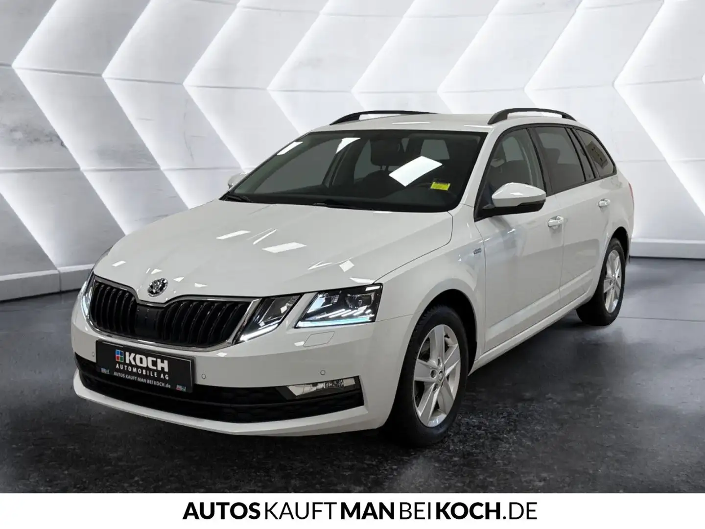 Skoda Octavia Combi 1.5 TSI DSG LED NAVI PDC KLIMAAUT SH Blanc - 2